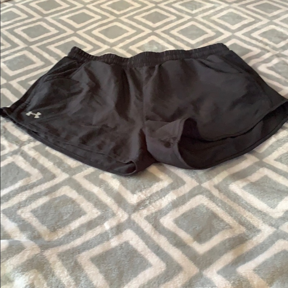 UA running shorts